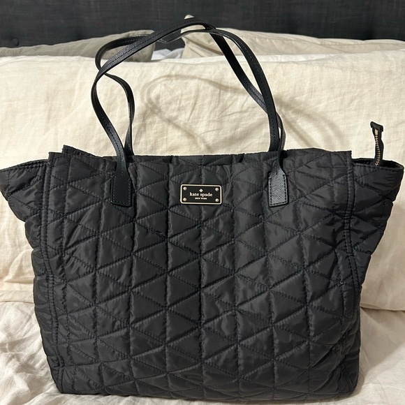 Kate spade quilted tote bag with zipper - Picture 5 of 6